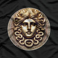 Medusa Head The Gorgon of Greek Mythology with Snake Hair T-Shirt