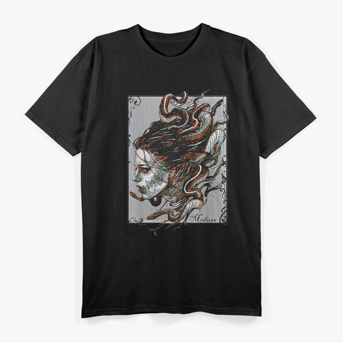 Medusa: The Gorgon of Greek Mythology - Beauty and Terror T-Shirt
