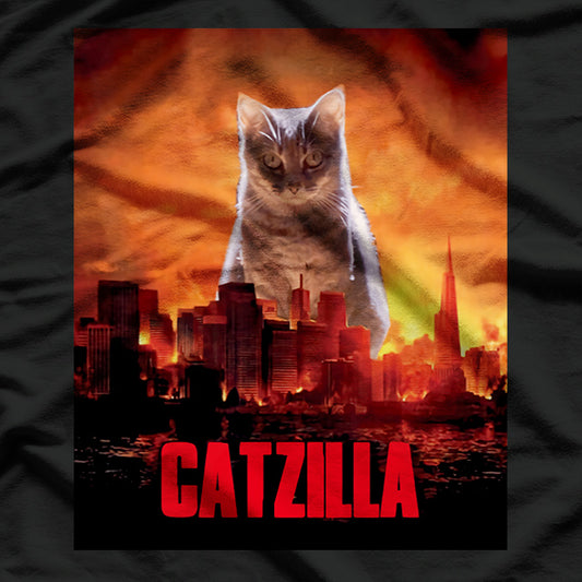 Catzilla Geek Aesthetic T-Shirt