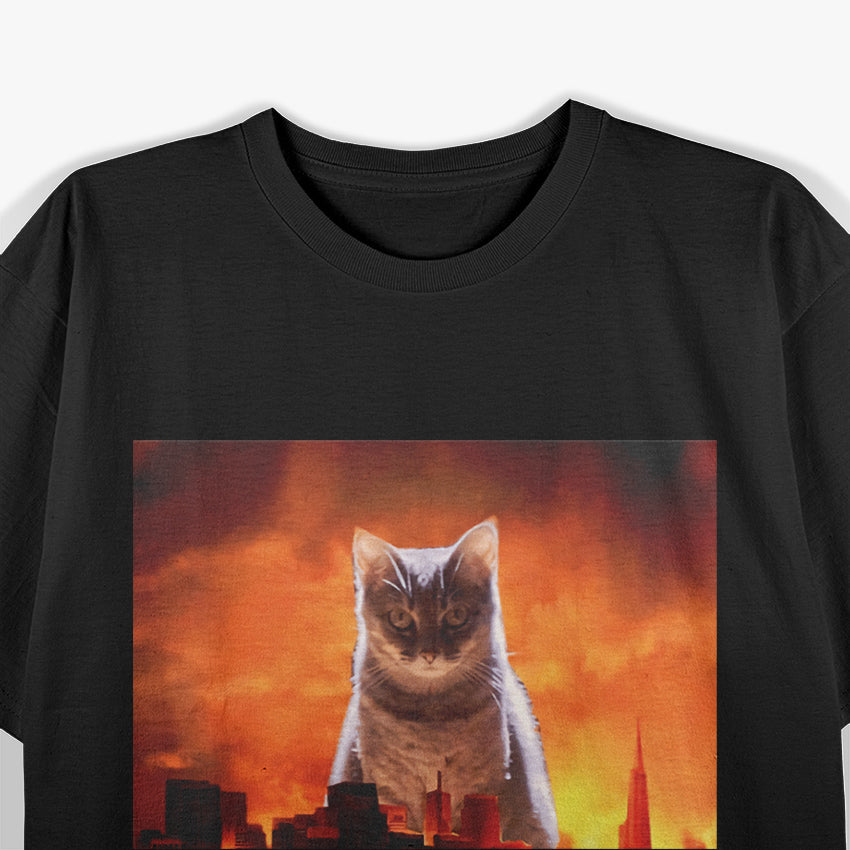 Catzilla Geek Aesthetic T-Shirt