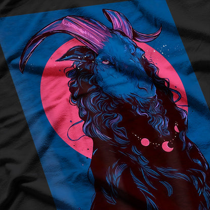 Occult Gothic Goat Baphomet Symbol of Dark Mysticism T-Shirt