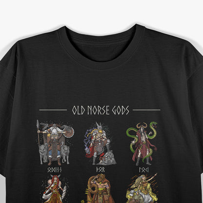 Old Norse Gods - Nordic Pagan Legends of the Viking Age T-Shirt