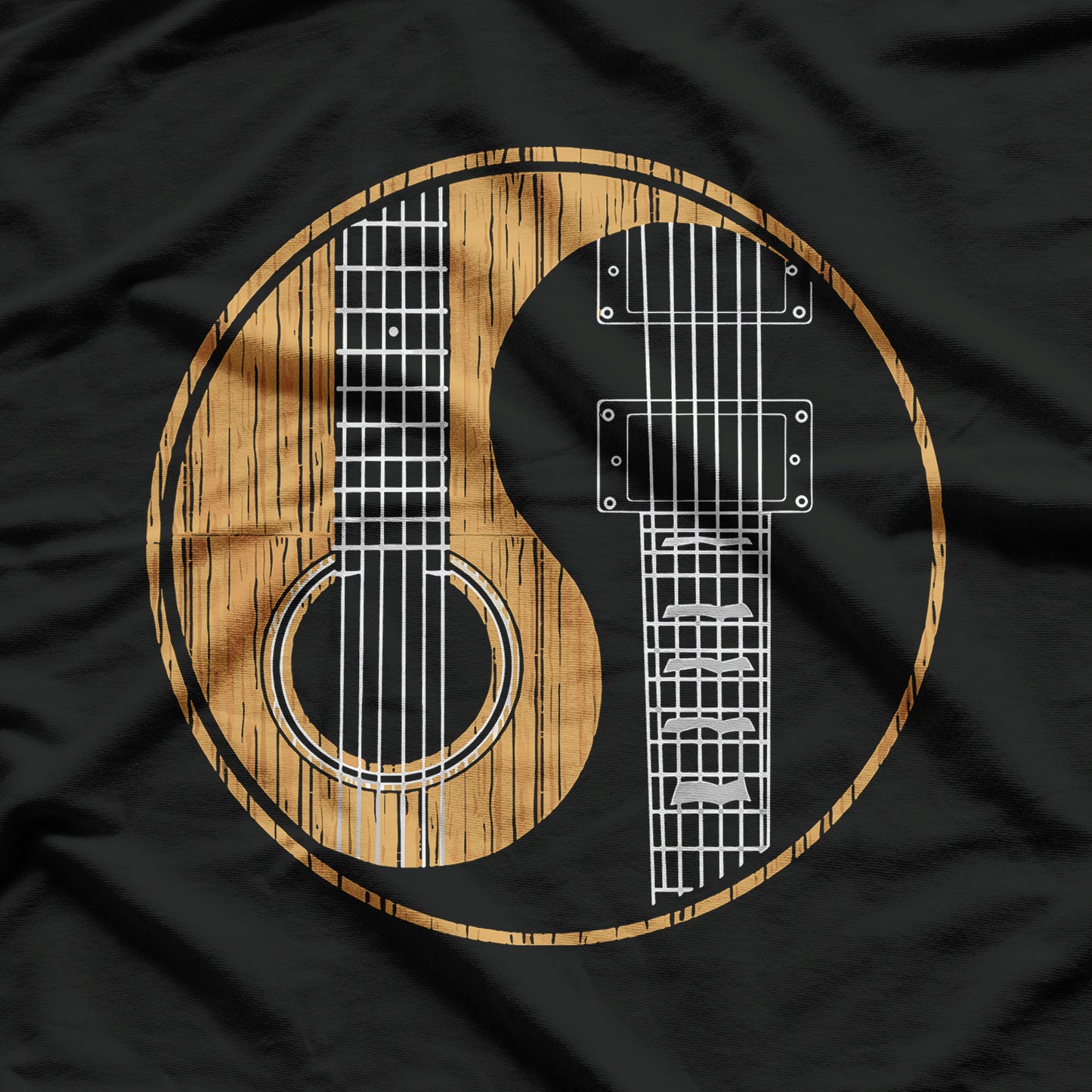 Acoustic Bass Guitar Musician Gift T-Shirt