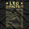 Born to Shine – Funny Leo Zodiac Traits T-Shirt