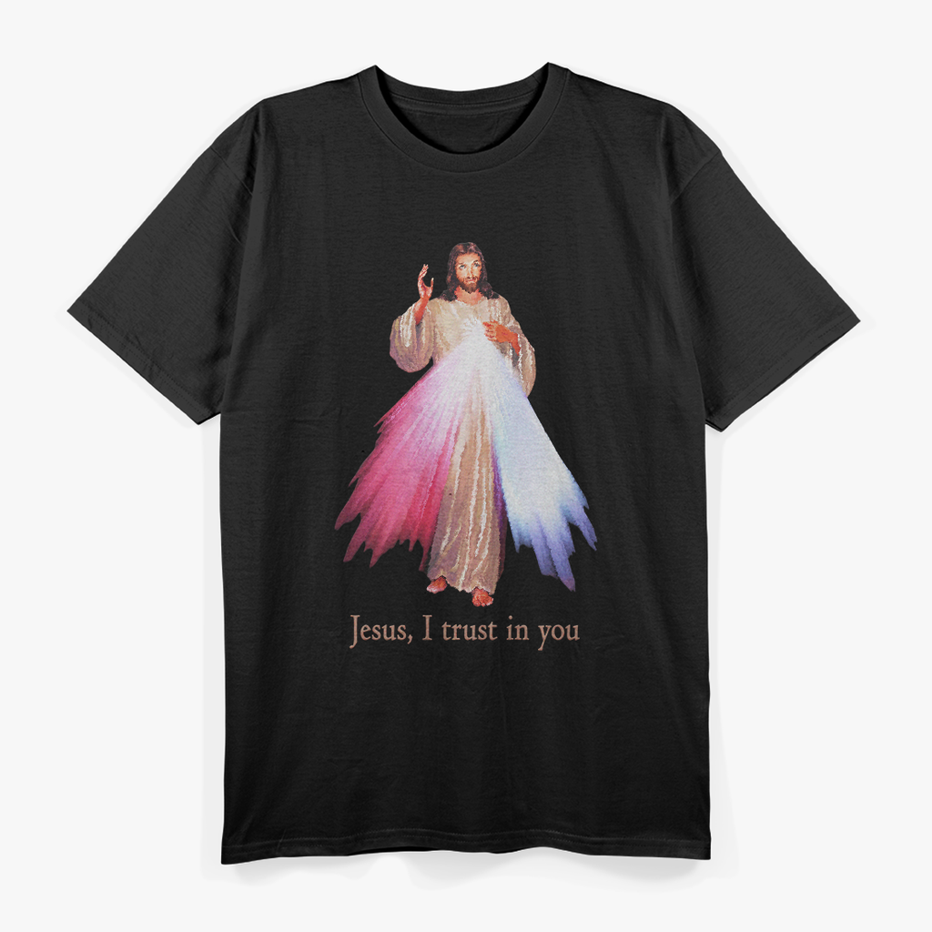 Jesus, I Trust in You – Divine Mercy Christian T-Shirt