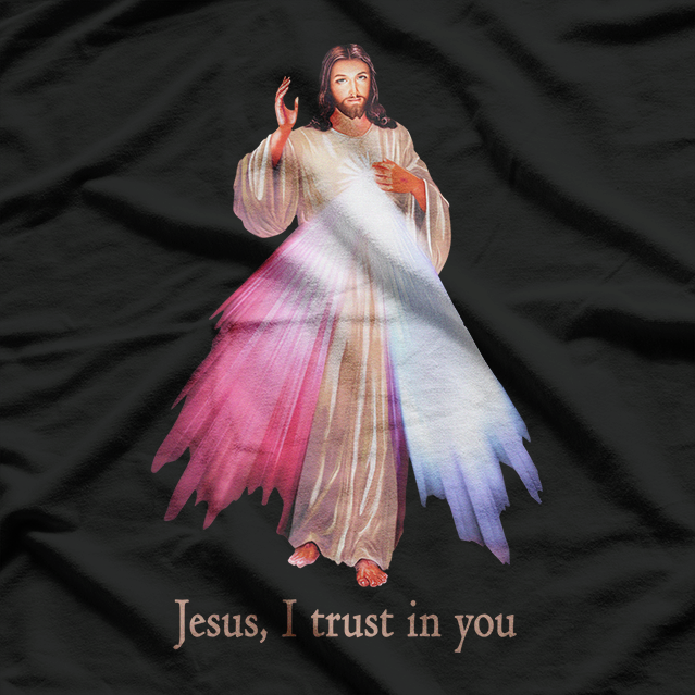 Jesus, I Trust in You – Divine Mercy Christian T-Shirt