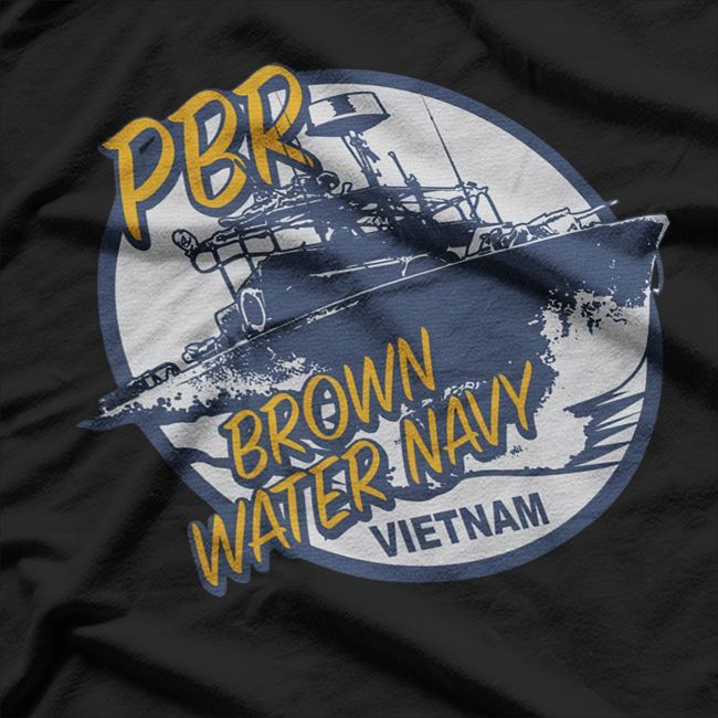 PBR Vietnam Vet – Brown Water Navy Honor T-Shirt