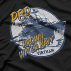 PBR Vietnam Vet – Brown Water Navy Honor T-Shirt