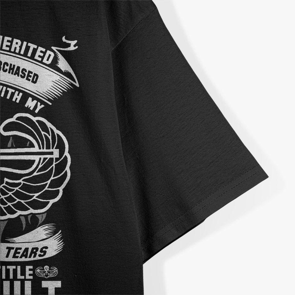 Army Air Assault – Earned Never Given Design T-Shirt