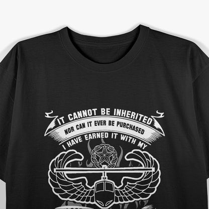 Army Air Assault – Earned Never Given Design T-Shirt