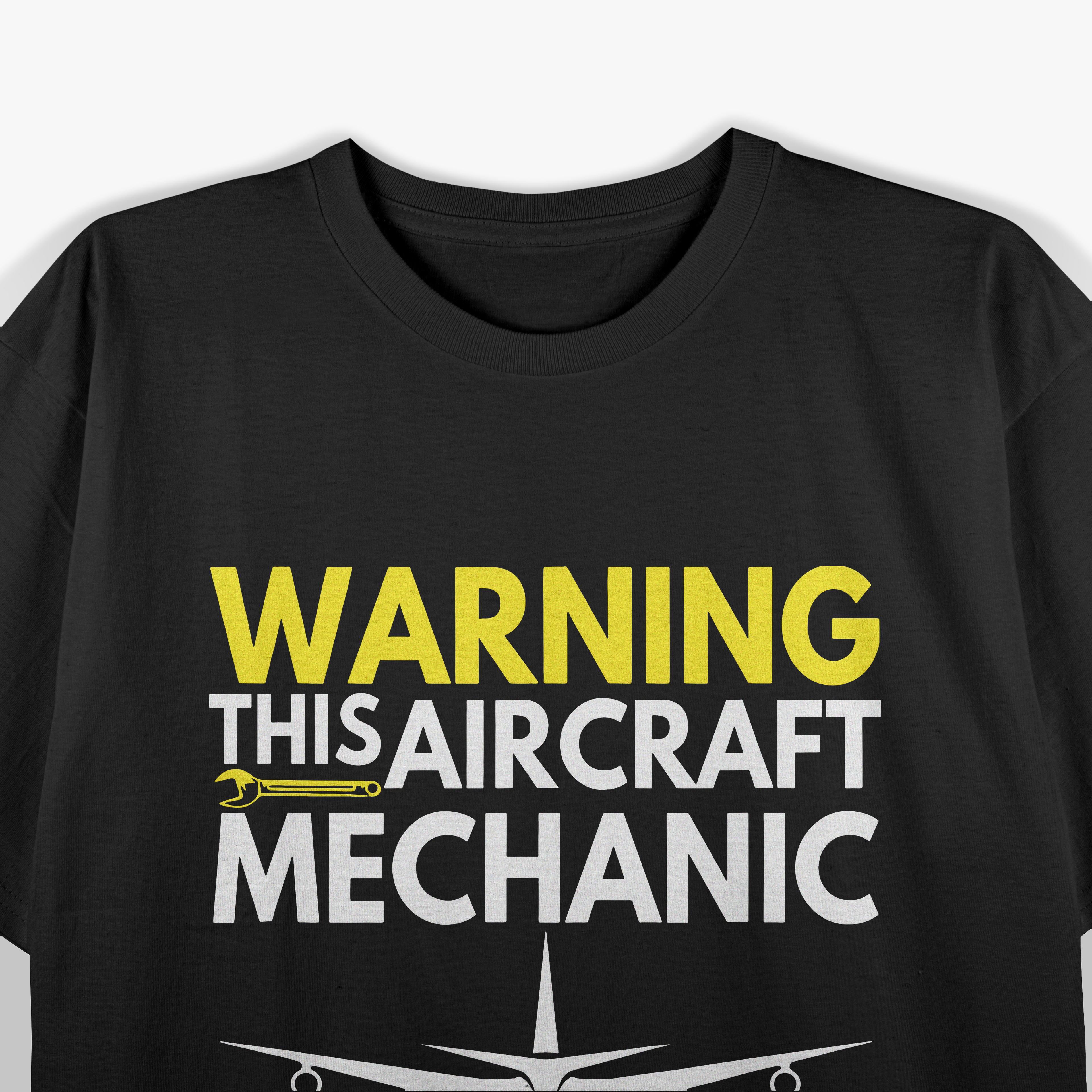 Aircraft Mechanic Detail, Pilot Mechanic T-Shirt