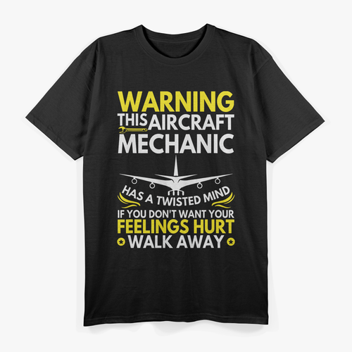 Aircraft Mechanic Detail, Pilot Mechanic T-Shirt