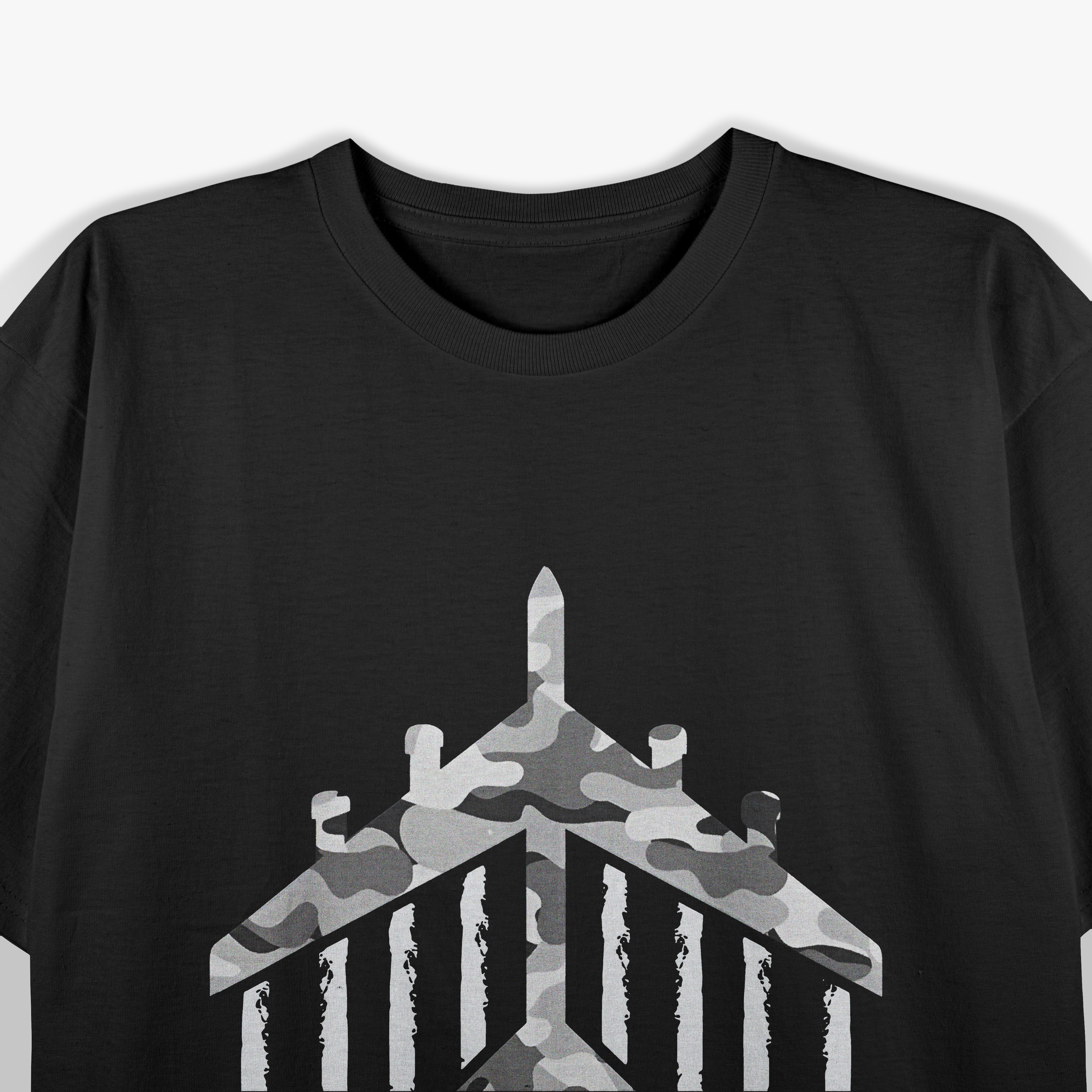 Air Force B-52 Bomber Jet Plane Veteran Army T-Shirt