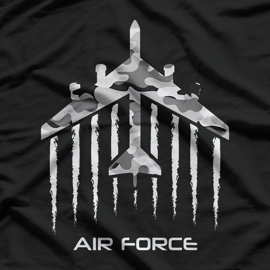 Air Force B-52 Bomber Jet Plane Veteran Army T-Shirt