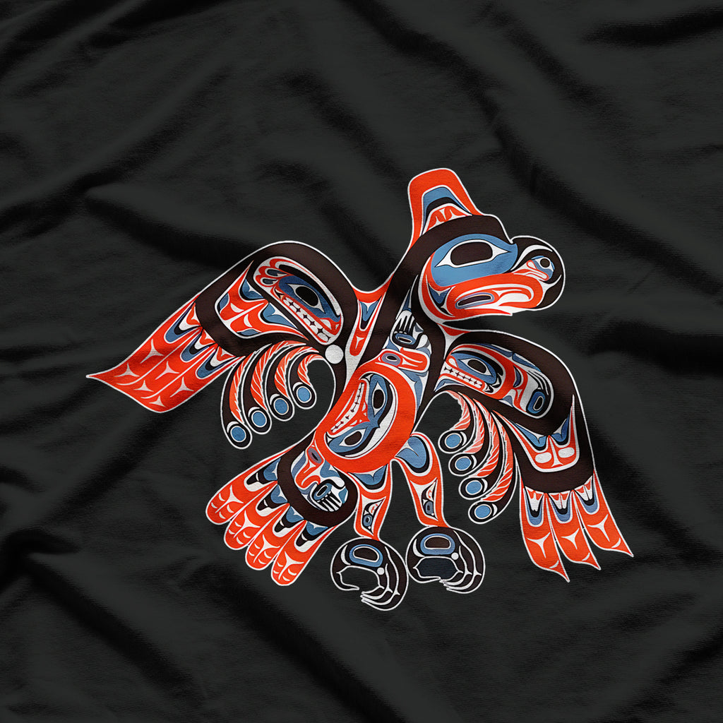 Alaska Native American Art Thunderbird Indigenous Art T-Shirt