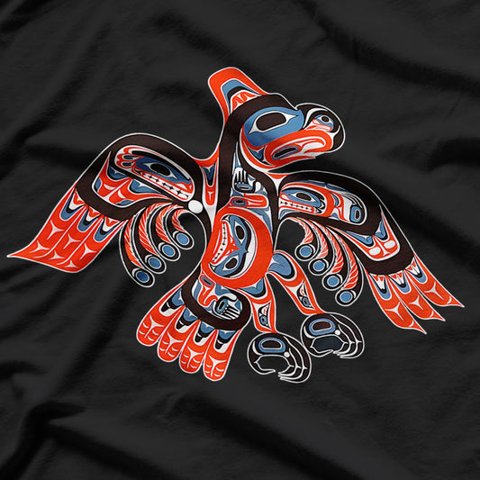 Alaska Native American Art Thunderbird Indigenous Art T-Shirt