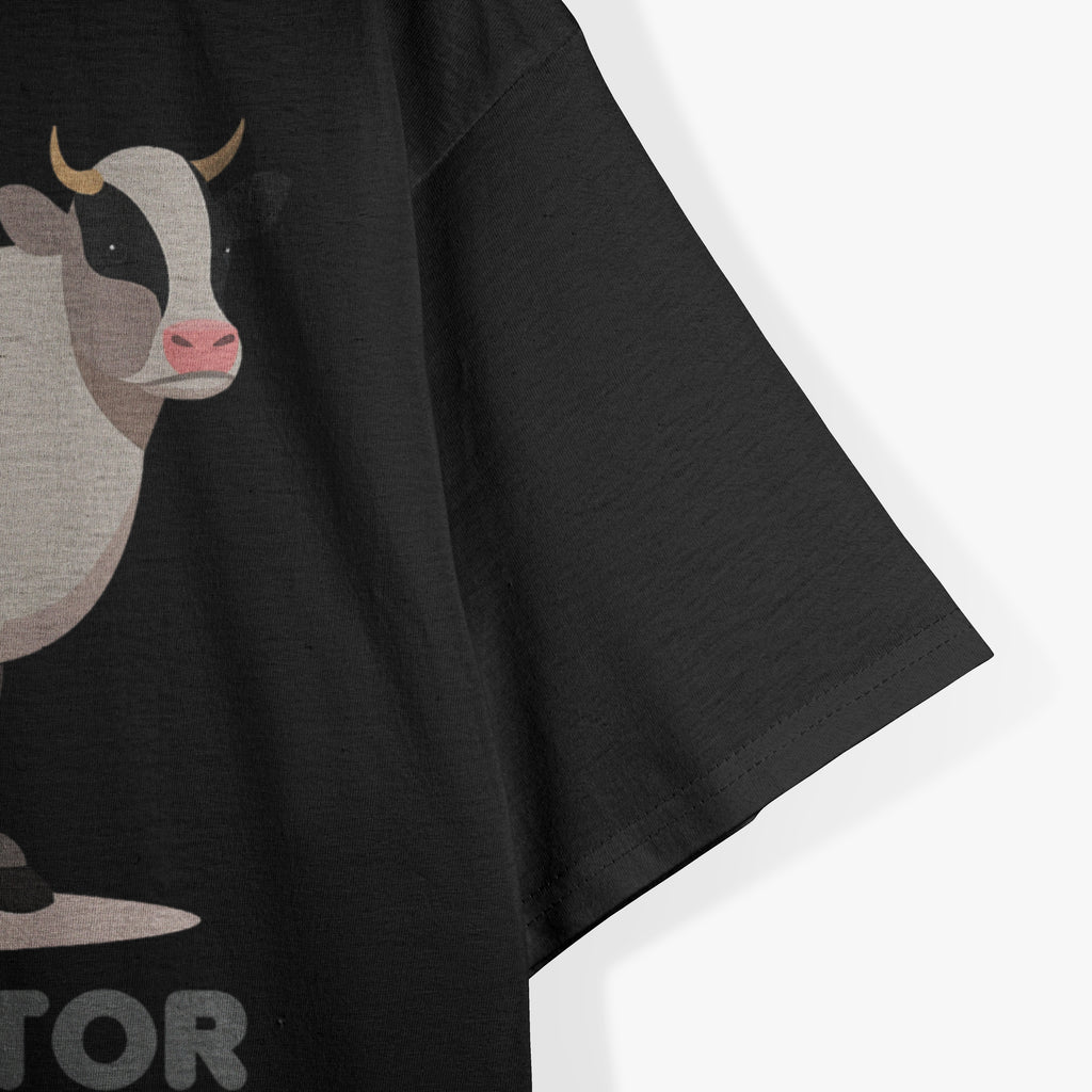 Algebra Math Calculator Funny Problem Solver Cow Moo T-Shirt