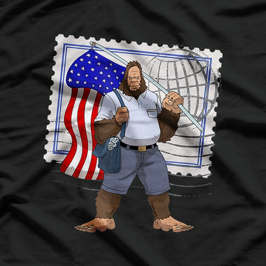 American Flag Protect Postal Service T-Shirt