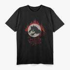 American Werewolf Scary Horror Cityscape Terror T-Shirt
