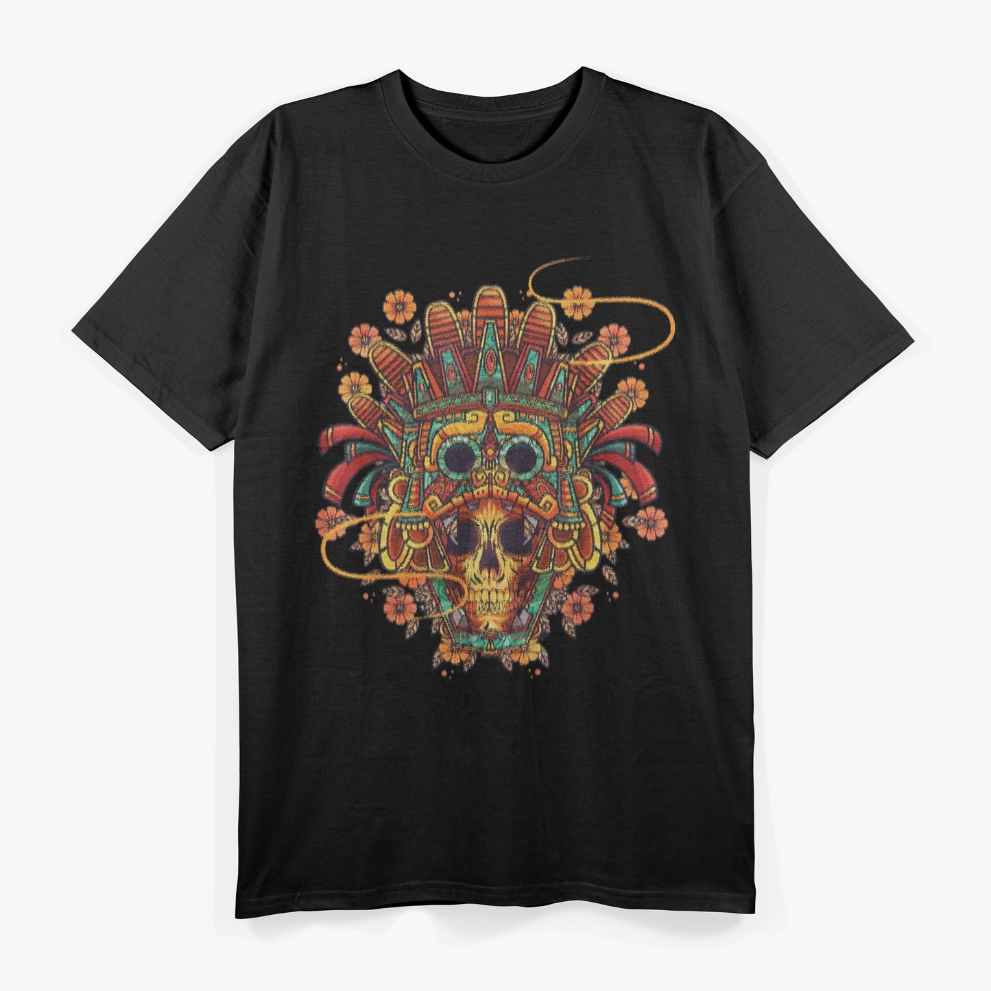 Ancient Aztec King Mexican Mayas Mayan Cultural Heritage T-Shirt