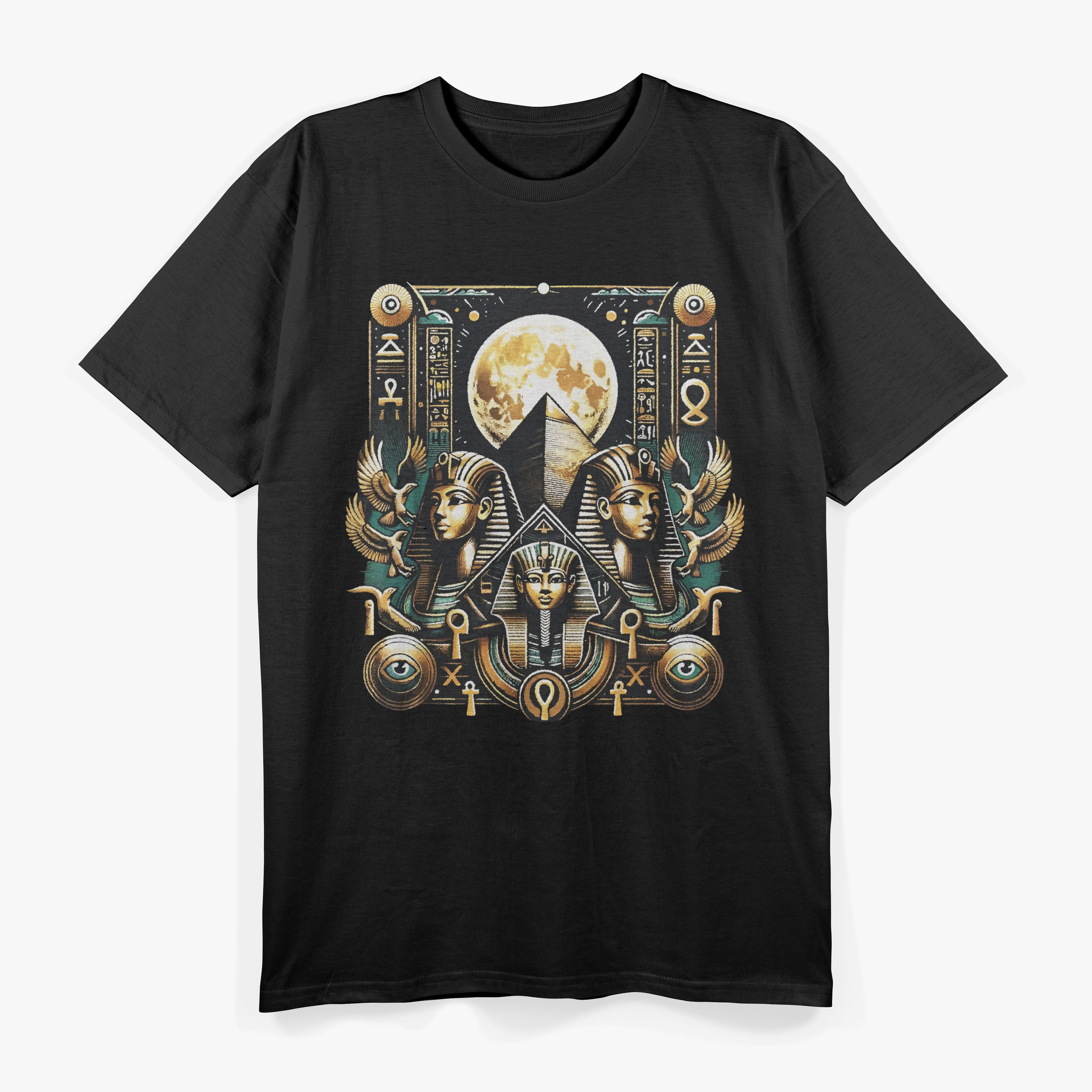 Ancient Egypt Pyramids Pharaohs Hieroglyphs Historical T-Shirt