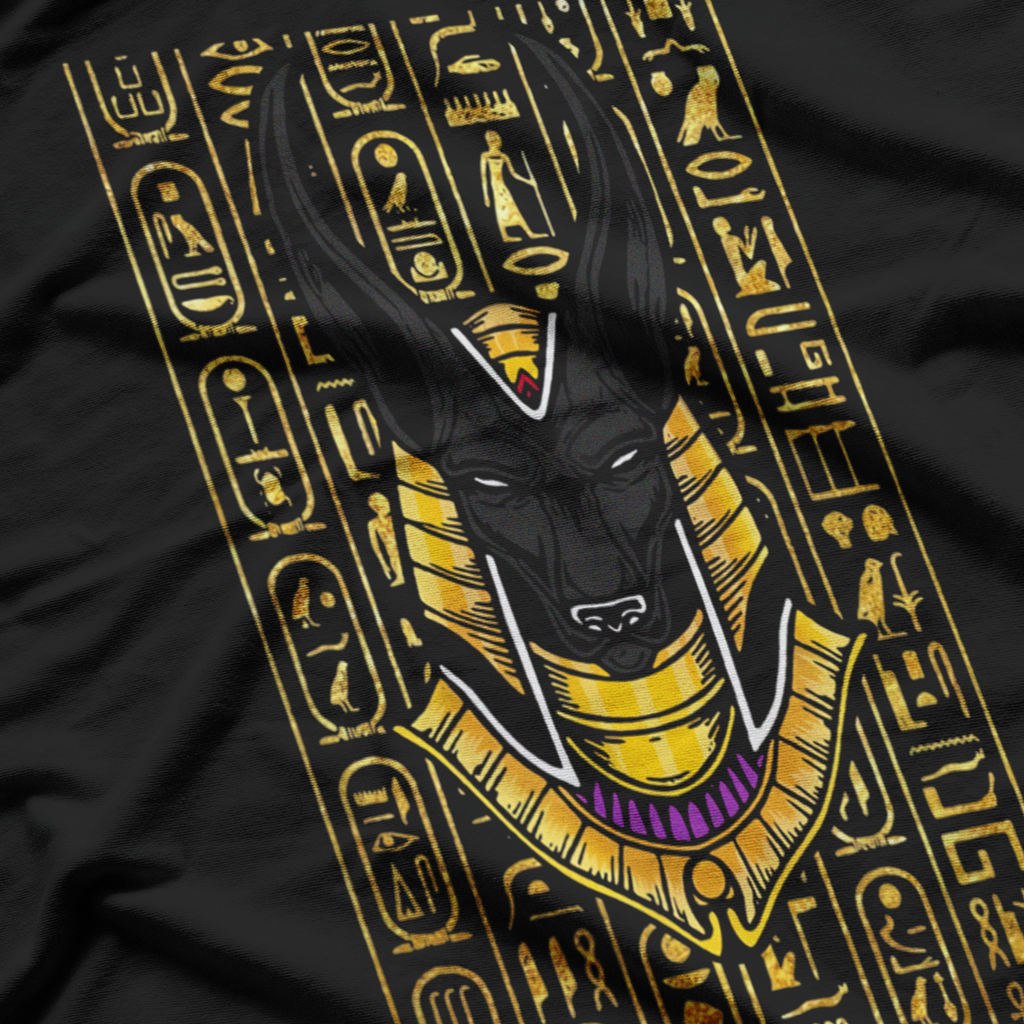 Ancient Egyptian God Anubis Protector of Souls T-Shirt
