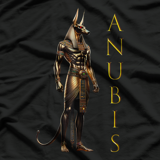 Ancient Egyptian God Pharaoh King Anubis Guardian of the Afterlife T-Shirt