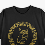 Ancient Greek Goddess Of Owl Wisdom and Protector T-Shirt