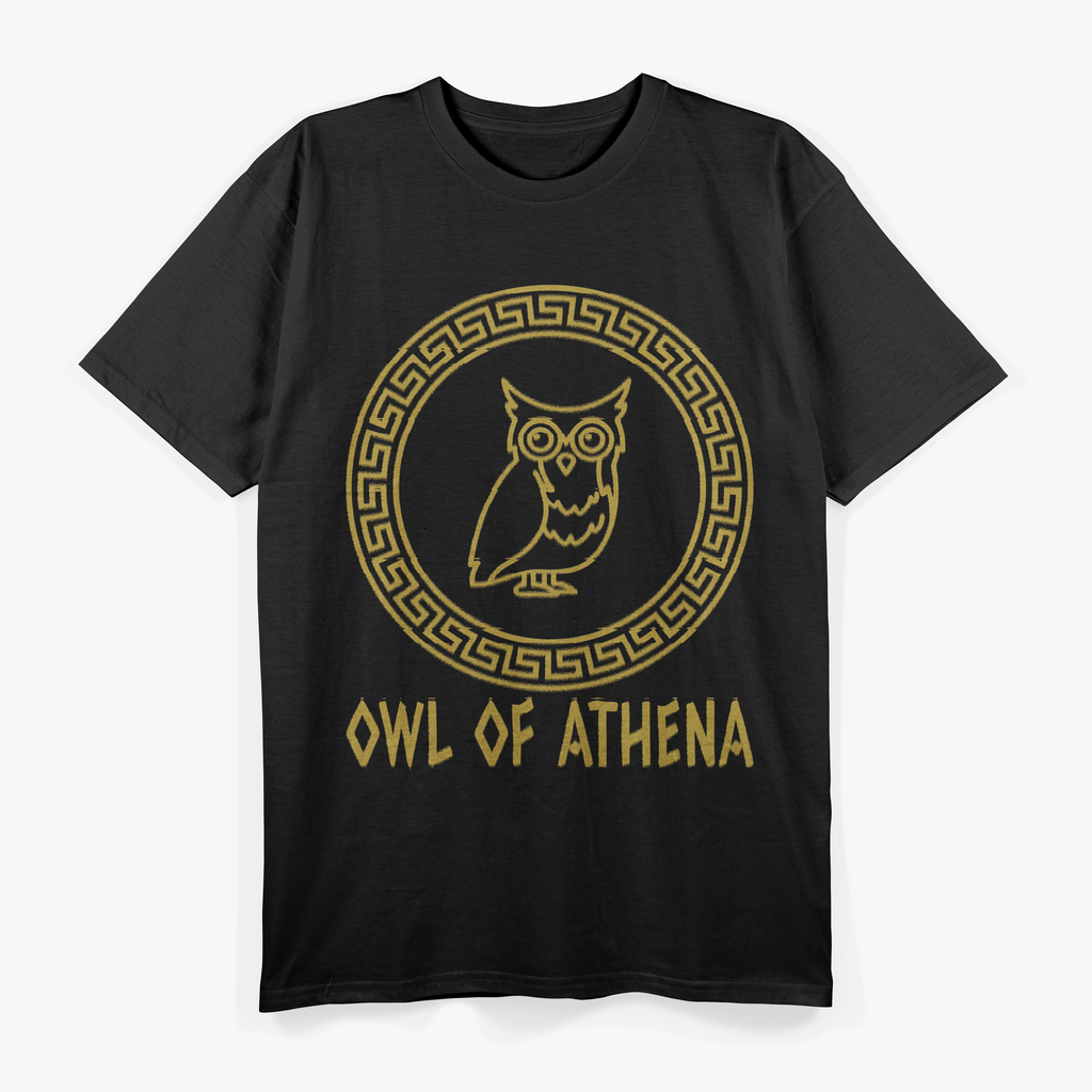 Ancient Greek Goddess Of Owl Wisdom and Protector T-Shirt