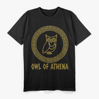 Ancient Greek Goddess Of Owl Wisdom and Protector T-Shirt