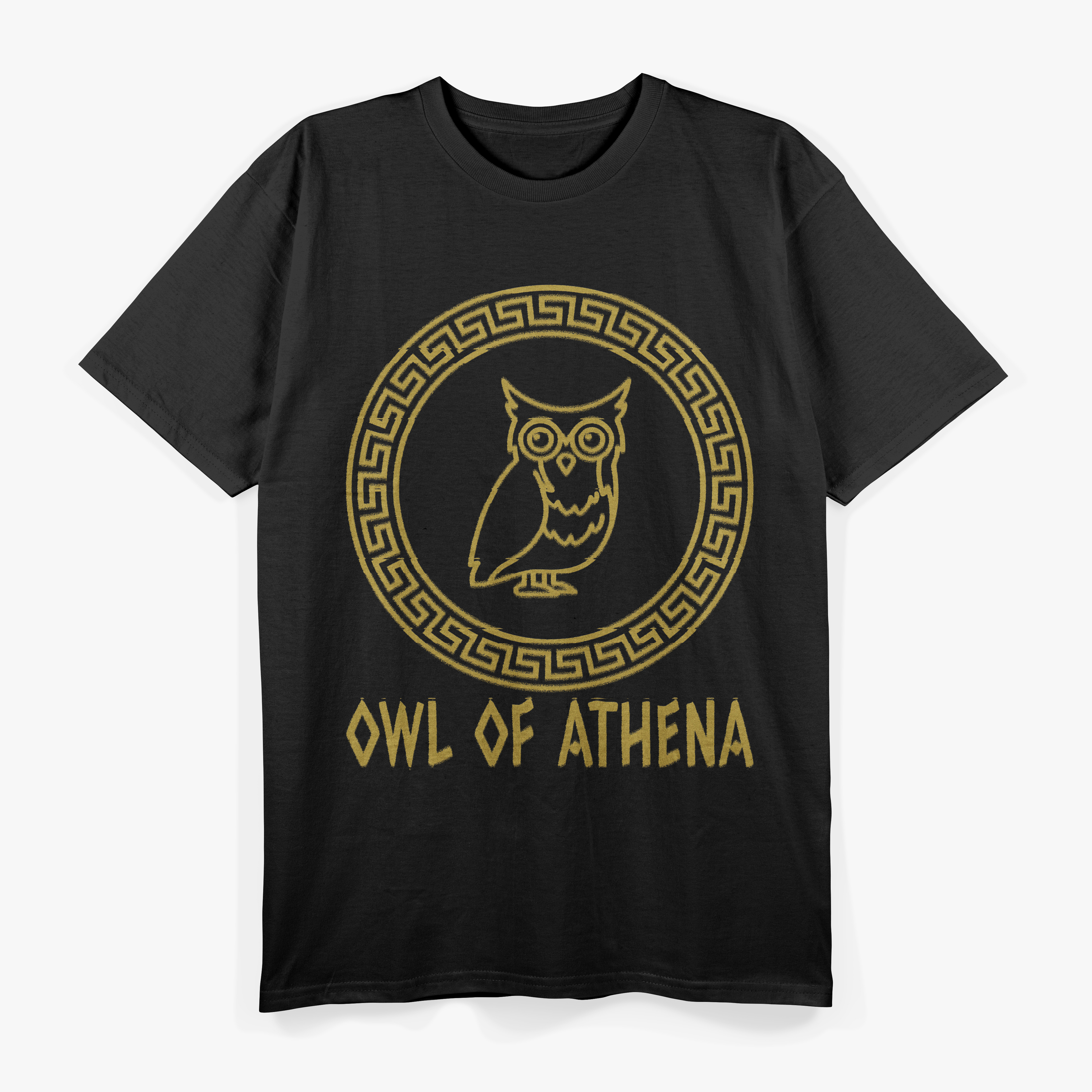 Ancient Greek Goddess Of Owl Wisdom and Protector T-Shirt