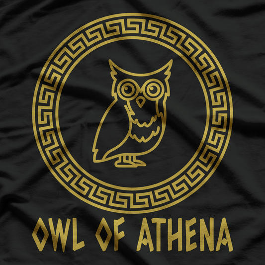 Ancient Greek Goddess Of Owl Wisdom and Protector T-Shirt