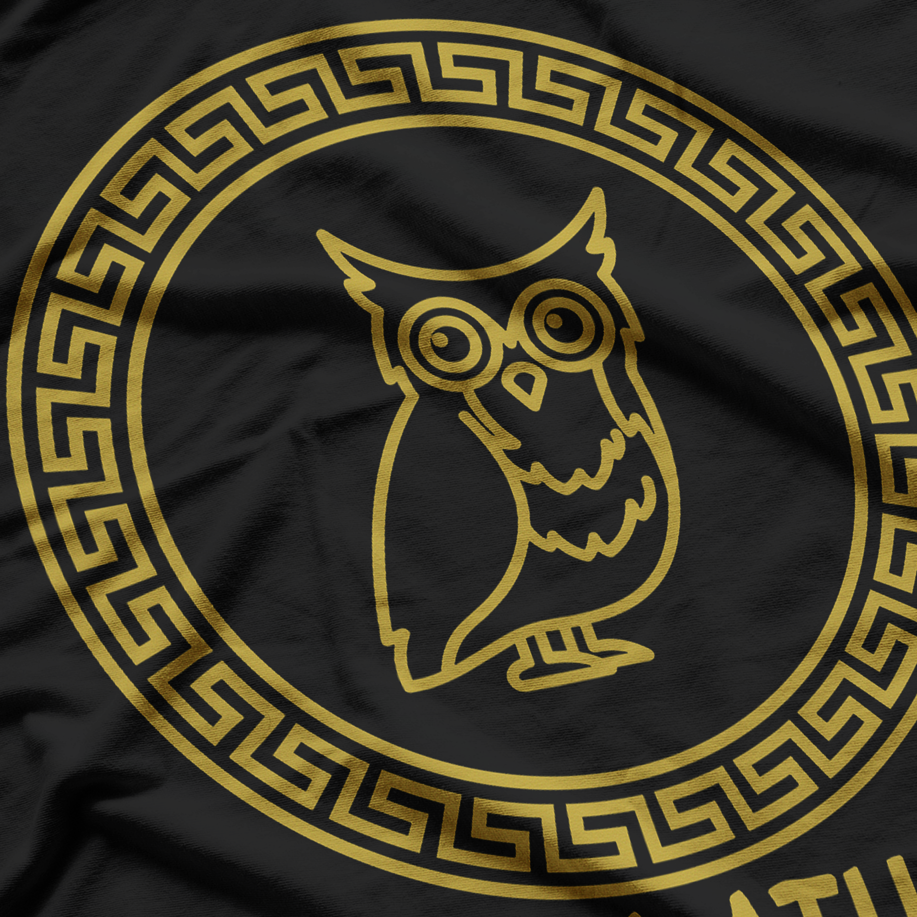 Ancient Greek Goddess Of Owl Wisdom and Protector T-Shirt