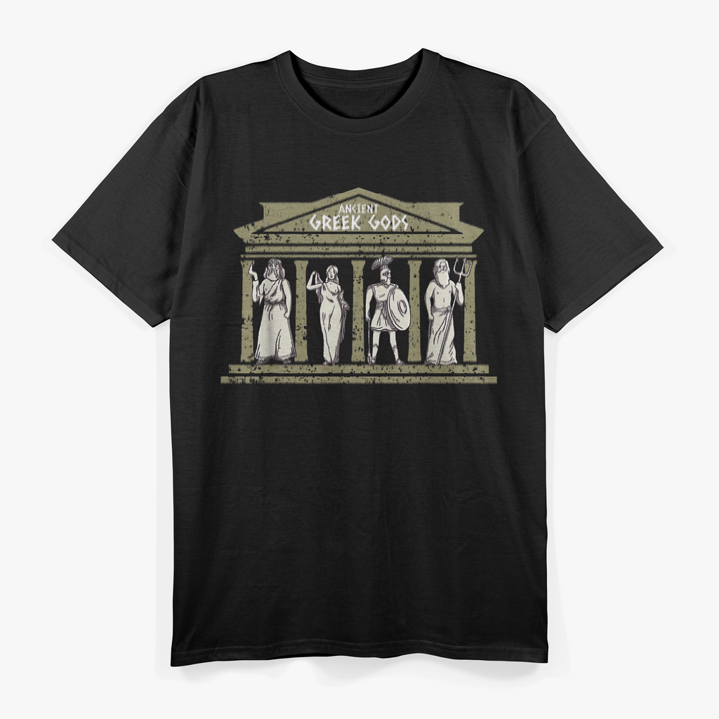 Ancient Greek Gods And Goddesses Legendary Deities of Myth and Power T-Shirt