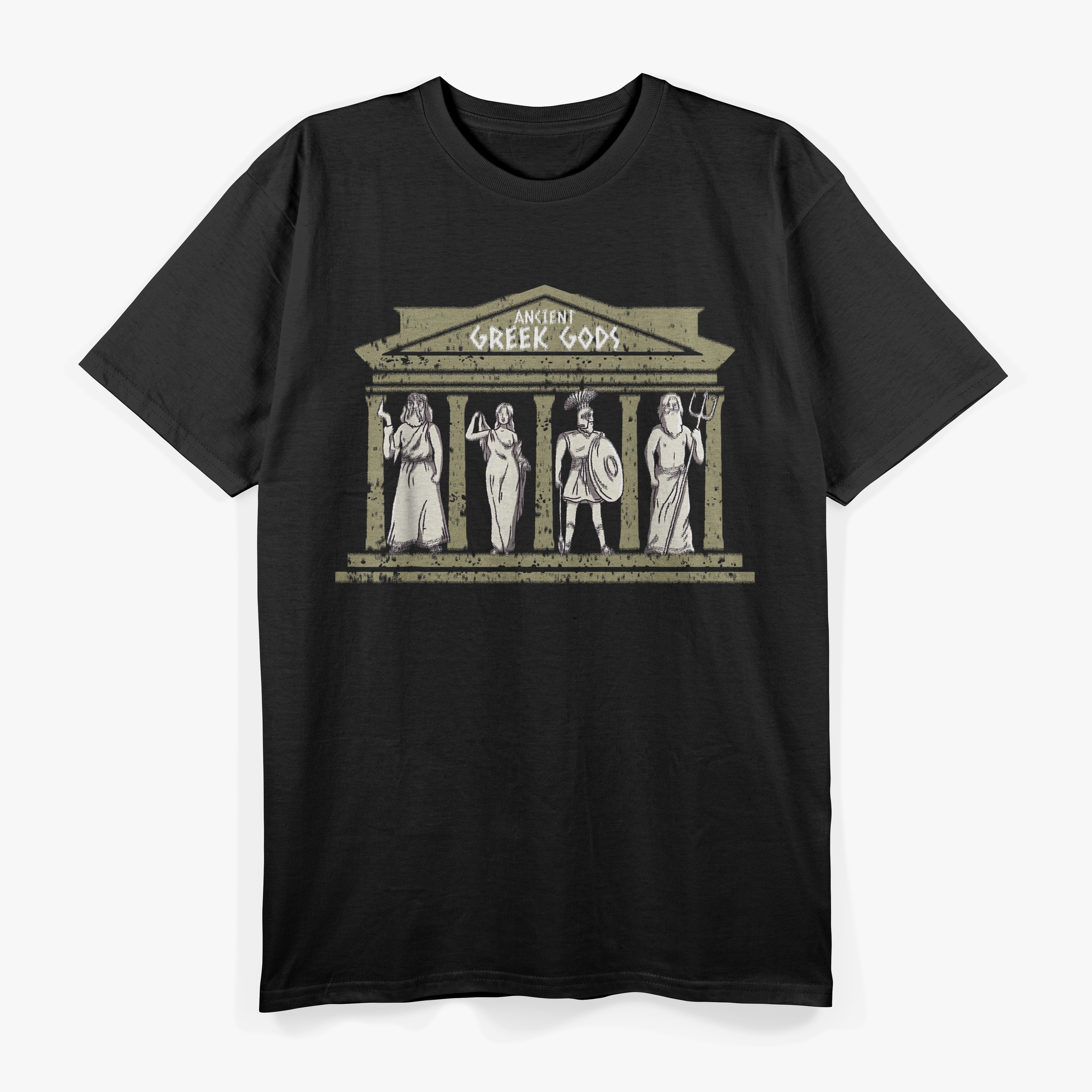 Ancient Greek Gods And Goddesses Legendary Deities of Myth and Power T-Shirt