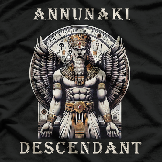 Annunaki Descendant Alien God Ancient Sumerian Mythology T-Shirt