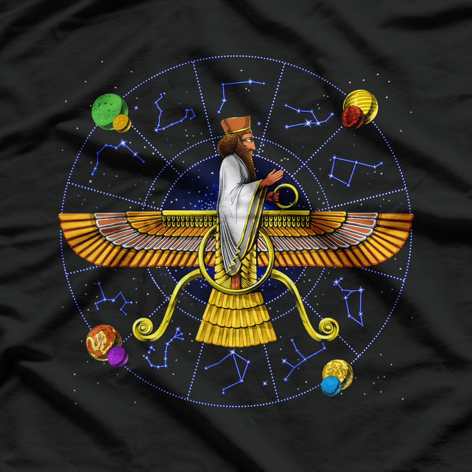 Anunnaki Gods Ancient Sumerian Deities T-Shirt