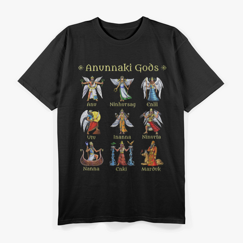 Anunnaki Gods Ancient Sumerian Civilization Mythologys T-Shirt