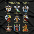 Anunnaki Gods Ancient Sumerian Civilization Mythologys T-Shirt