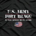 Fort Bragg Nc Basic Training T-Shirt