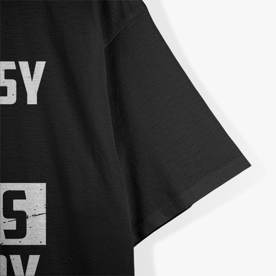 Not Easy Being My Wife's Arm Candy Funny Gift T-Shirt