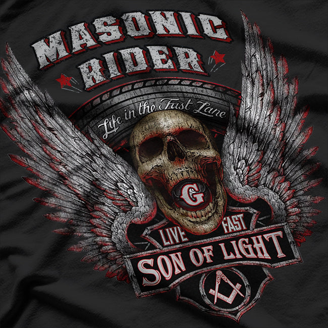 Masonic Rider Son Of Light T-Shirt