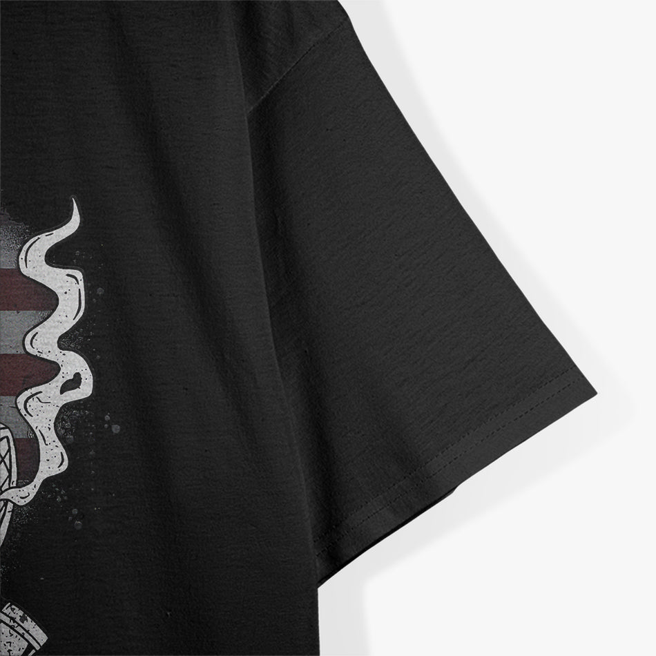 Vehicle Sprayer Graffiti Skull - Car Auto Body Painter T-Shirt