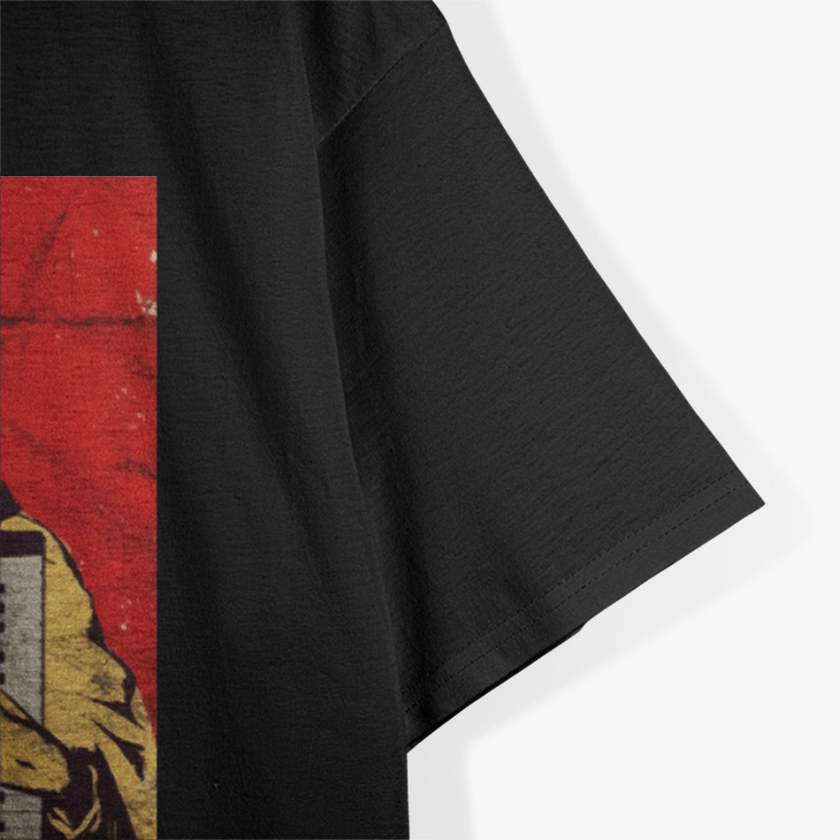 Vintage Synth Nerd - Jesus Loves Analog Synthesizers T-Shirt