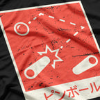 Japanese Pinball Unique Gaming Design for Arcade Fans T-Shirt