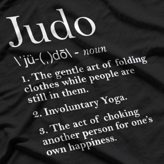 Judoka Cool Judo Enthusiast T-Shirt