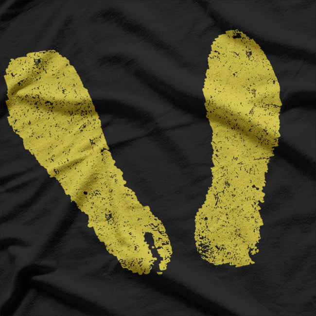 Yellow Footprints Military Recruit Training T-Shirt
