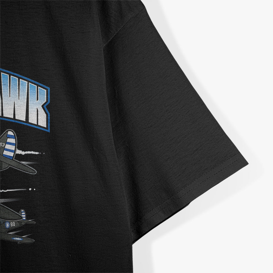 P-40 Warhawk - Flying Tigers Warbird Tribute T-Shirt