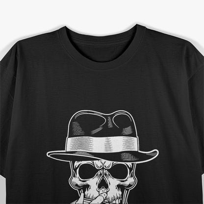 Skeleton Playing Harmonica - Eerie Melody T-Shirt