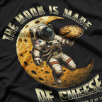 The Moon Is Made of Cheese - Conspiracy Theory T-Shirt